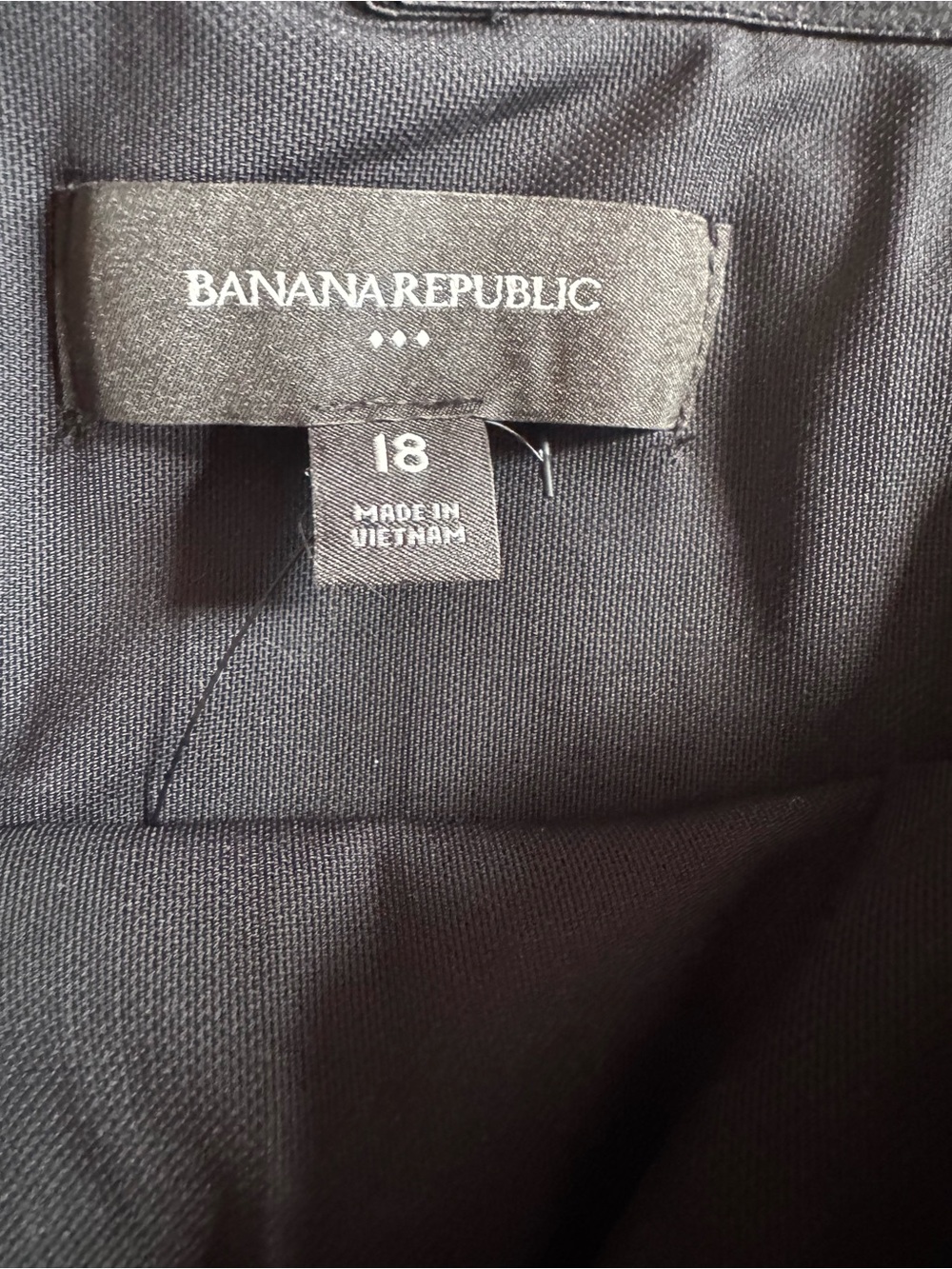 Banana Republic faux leather bustier corset top strapless - Picture 3 of 3